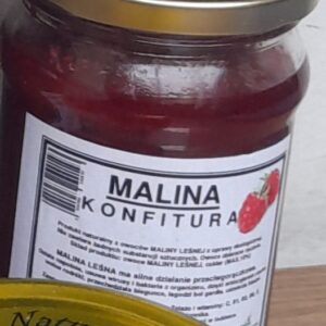 Konfitura z maliny leśnej